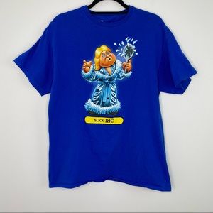 W Legends x Garbage Pail Kids blue shirt
